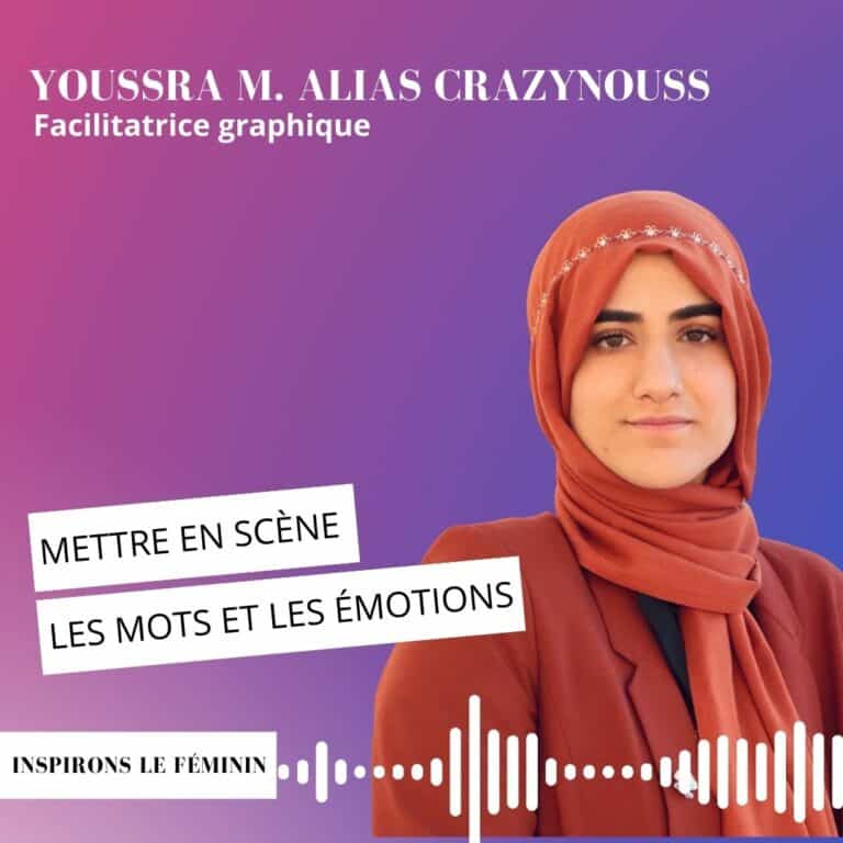 Youssra M. Alias Crazynouss - Facilitatrice graphique et Illustratrice